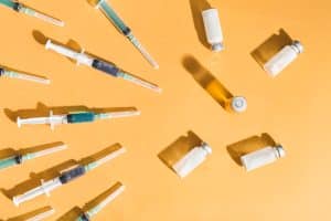 an assortment of dermal fillers